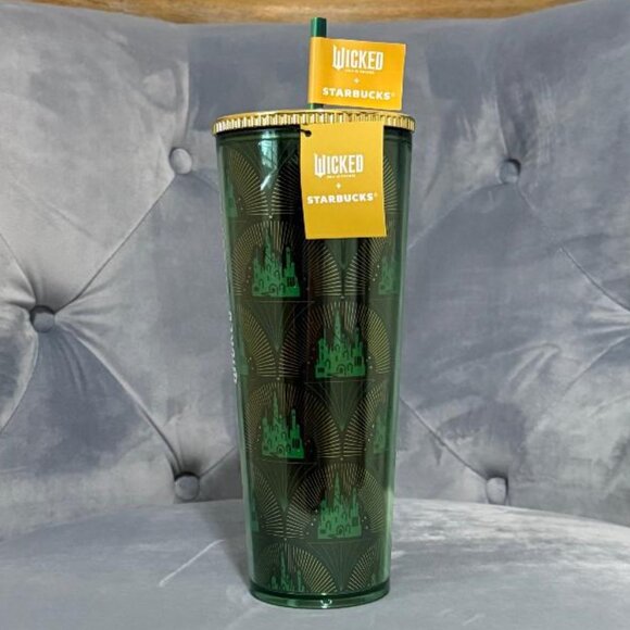 Starbucks Wicked Emerald City Metallic Green Cold Cup (24 oz.) - Picture 2 of 5